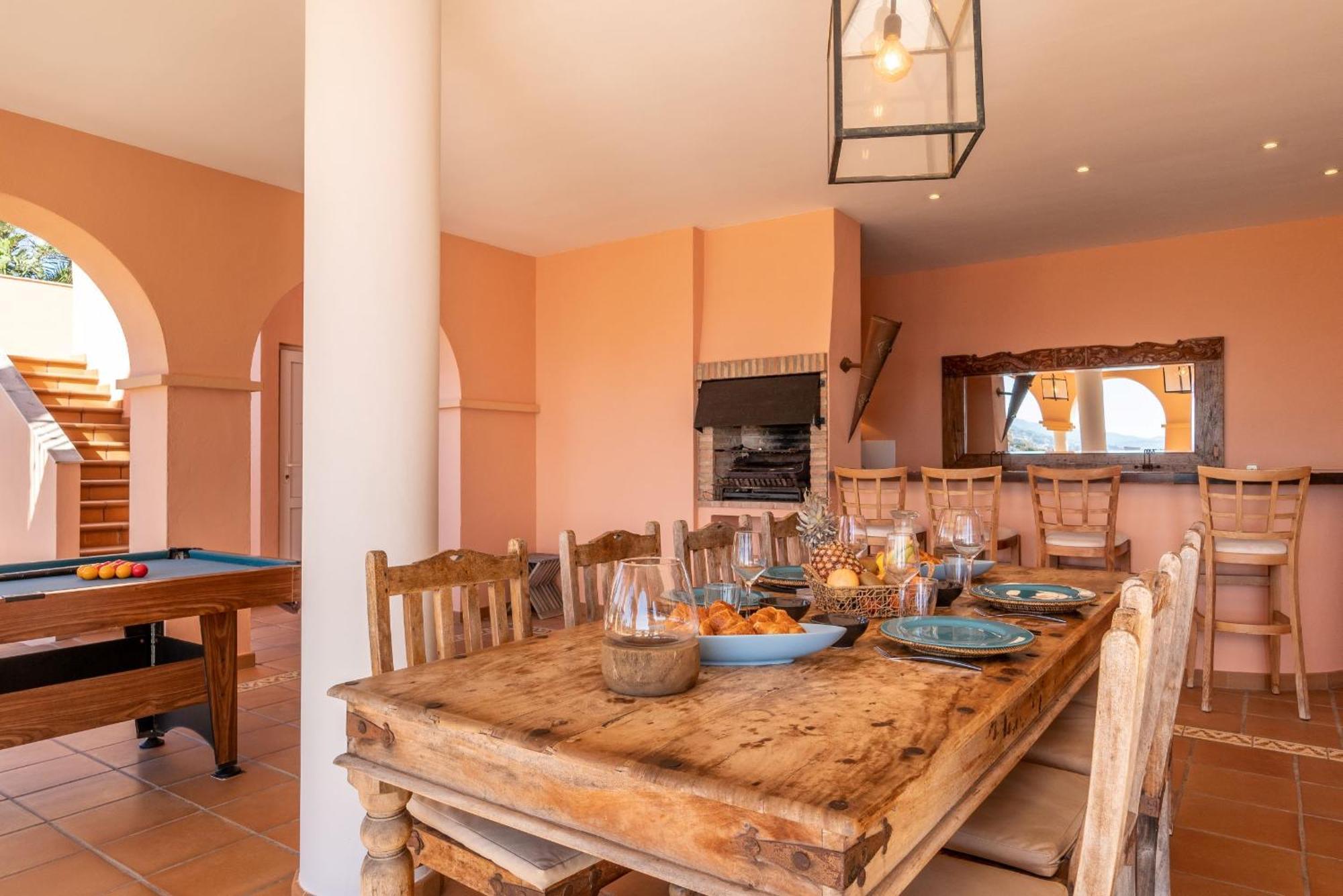 Beachside Villa With Panoramic Sea Views Benalmádena Esterno foto